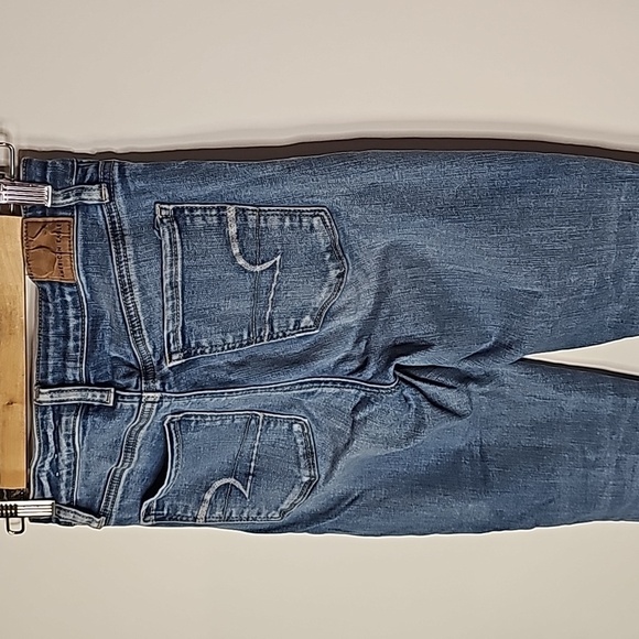 American Eagle next level stretch size 4 super high rise button fly jeggings - Picture 4 of 8